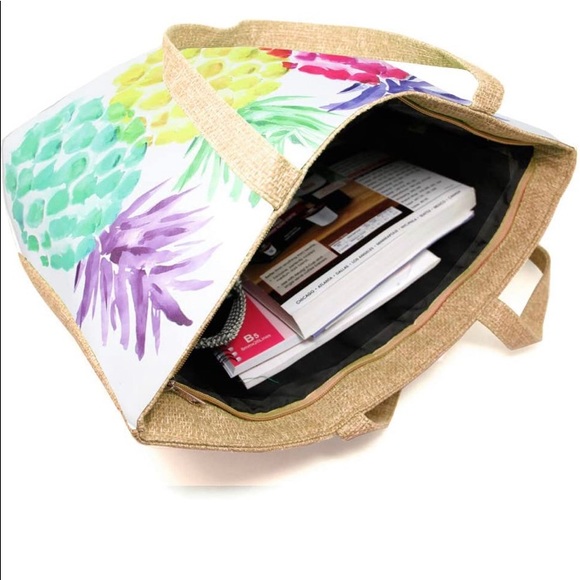 Pineapple Tote Bag / Last one I have - Picture 3 of 5